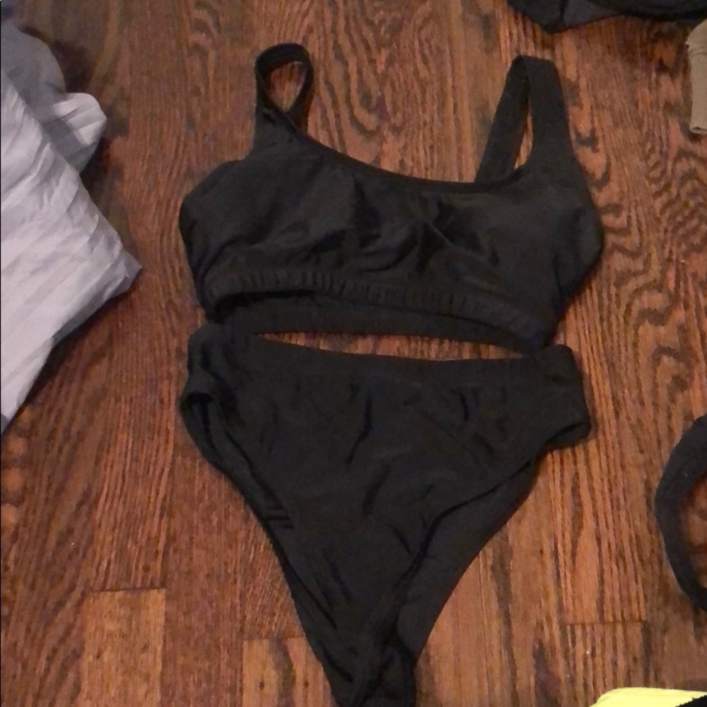 High waist bikini